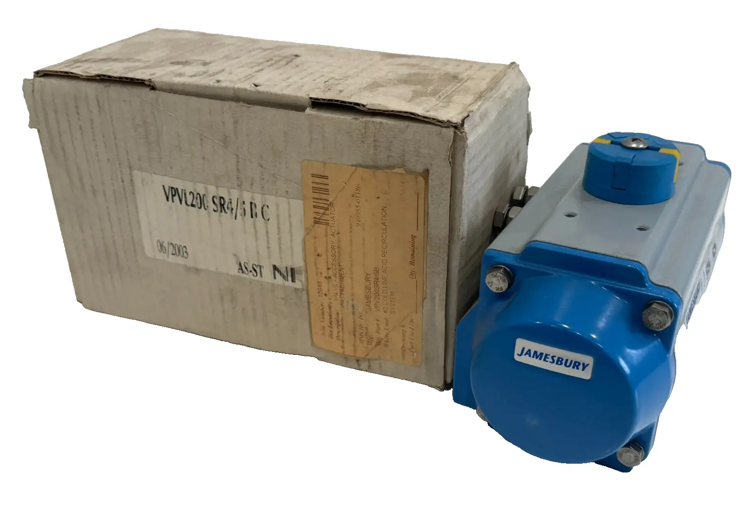 NEW JAMESBURY VPVL200SR4/5BC ACTUATOR VPVL200SR45BC