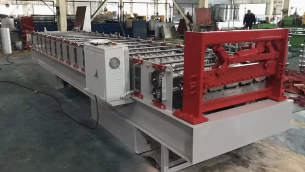 Ribbed Metal Roofing Roll Forming Machine USA