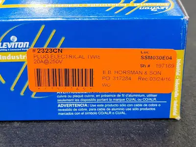 NEW LEVITON 2323