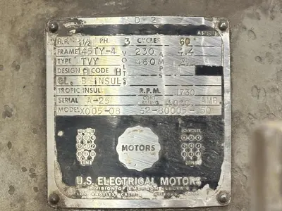 1.5 HP BRIDGEPORT VERTICAL RAM TYPE MILL & SLOTTING HEAD: STOCK #23195