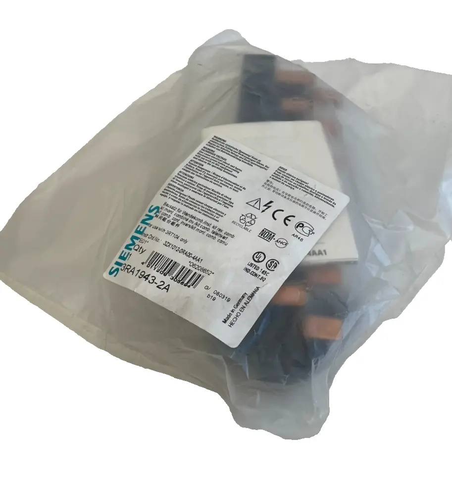 NEW SIEMENS 3RA1943-2A REVERSABLE CONTACTOR KIT 3RA19432A