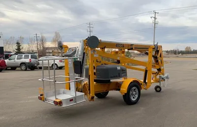 New | in-Stock 2026 HAULOTTE 4527A TOWABLE ARTICULATING BOOM LIFT Towable Boom Lifts Alberta CA | Adcock Equipment #1418118