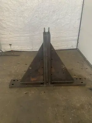 (2) 7" x 36" x 26" ANGLE PLATES. STOCK #0104423.