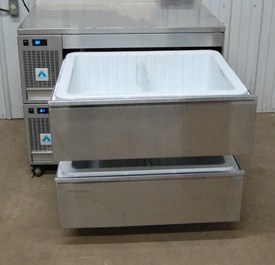 142-1093 Adande VCS R5 V3 2 Drawer Cooler Freezer Chef Prep Station