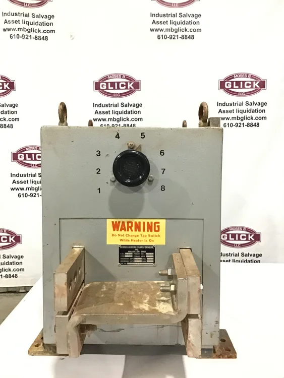 Used SCREEN HEATING TRANSFORMER _UNKNOWN_ Transformers | Moses B Glick #991090
