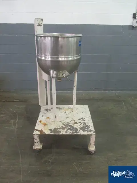 Used Groen 20 Gal Groen Kettle, 316 S/S, 60# Stainless Steel Tanks Ohio US | Federal Equipment Company #126024