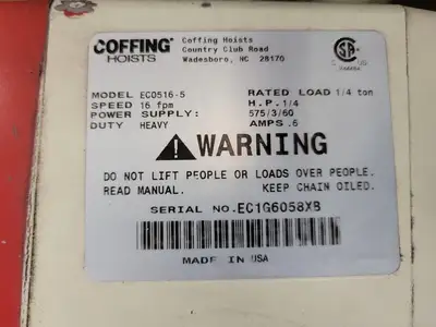 USED COFFING EC0516-5