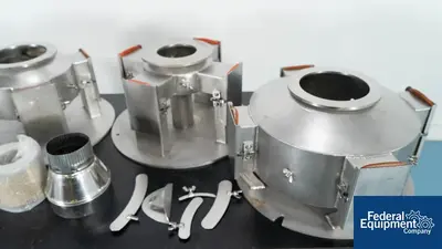 USED Vector Vector Coating Pan, Model LDCS3, S/S
