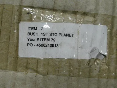 Unbranded Pair of 4500210913 Planetary Gear Journal Bearings OD 7 in ID 6.37 in New