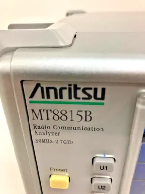 Anritsu MT8815B RF Communication Test Sets | ANACAPA EQUIPMENT BROKERS, INC (4)