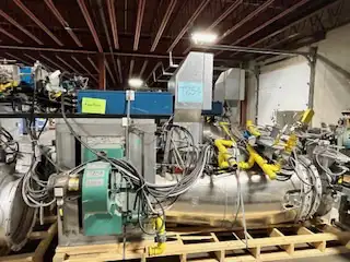 USED 1900 VALMET PILOT COATER