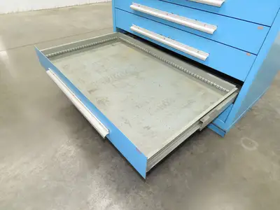 Nu-Era Modular Tool Storage Cabinet 11 Drawer 45x28x61" Stanley Vidmar