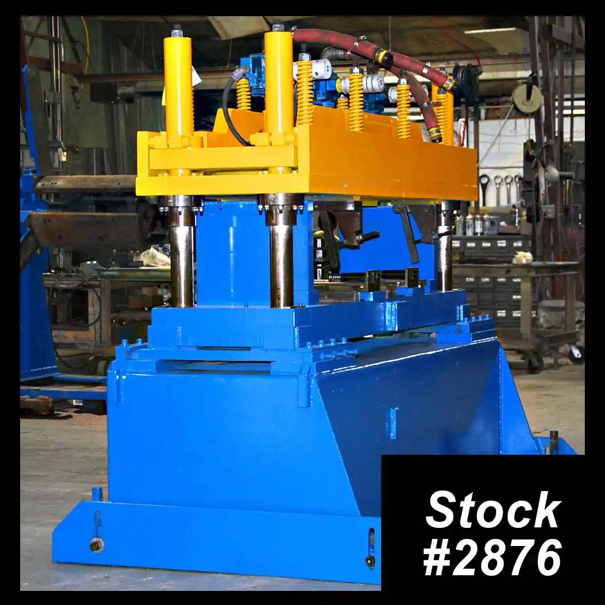 35 Ton x 3″ BRADBURY 4-Post Air Cut-Off Press