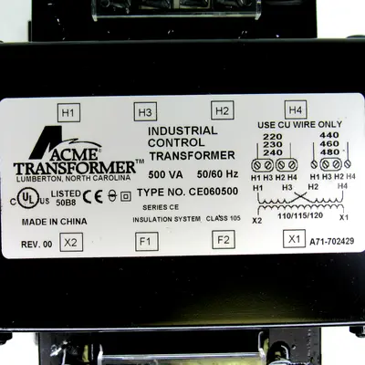 USED ACME TRANSFORMER CE060500