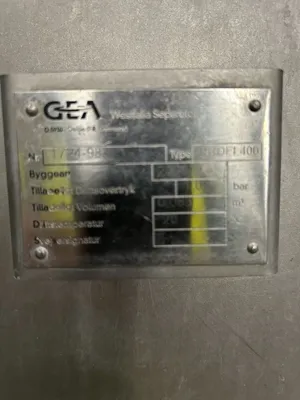 2005 GEA WESTFALIA PROFI400 Дисковий Сепаратор (Автоматичний) | Perry Equipment (6)
