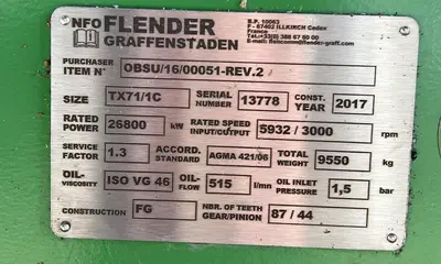 USED ŠKODA STEAM TURBINE