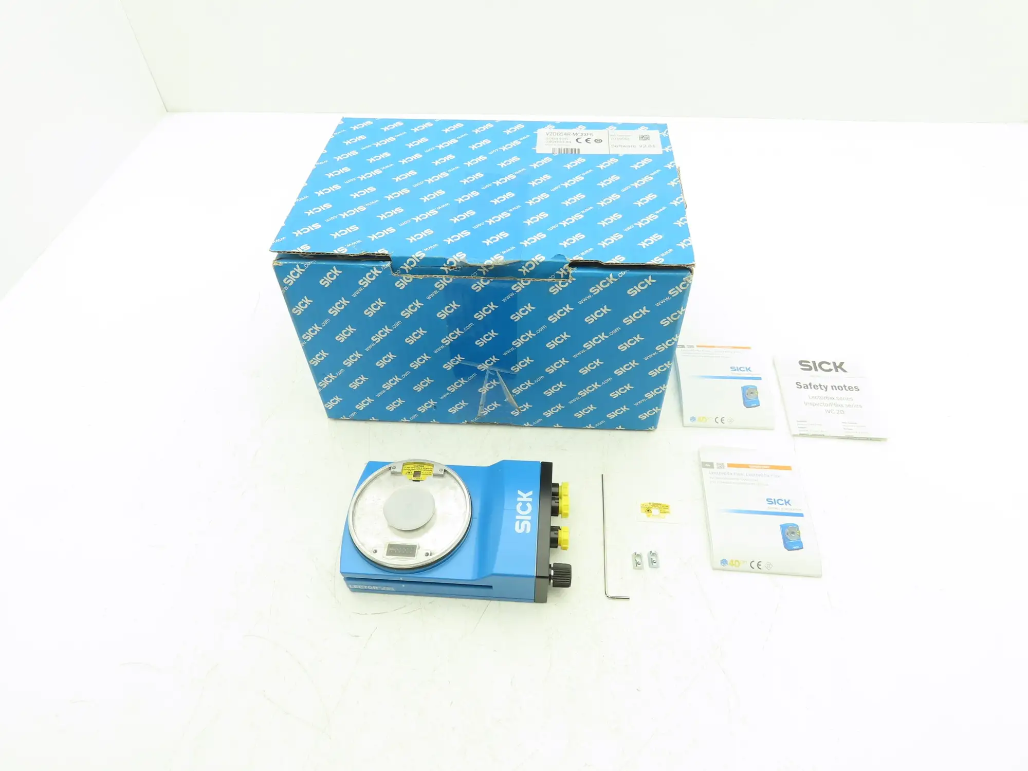 Sick 1068496 Lector65x Image Based Code Reader Main Unit 24VDC 1D/Stacked/2D