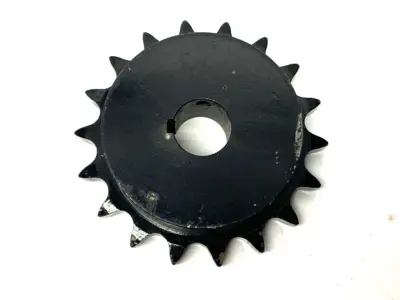 USED BROWNING ROLLER CHAIN SPROCKET 18 TEETH 3/4" PITCH SHELFWARE