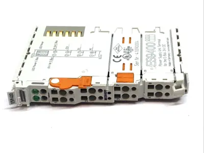 USED BECKHOFF ETHERCAT POWER SUPPLY TERMINAL 24VDC 2A 10A CONTACTS