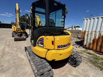 Used 2024 KOMATSU PC55MR-5 Crawler Excavators - Mini Wisconsin US | Proxy Equipment #1388869