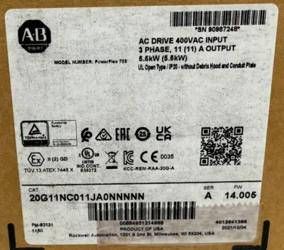 USED ALLEN-BRADLEY POWERFLEX 755