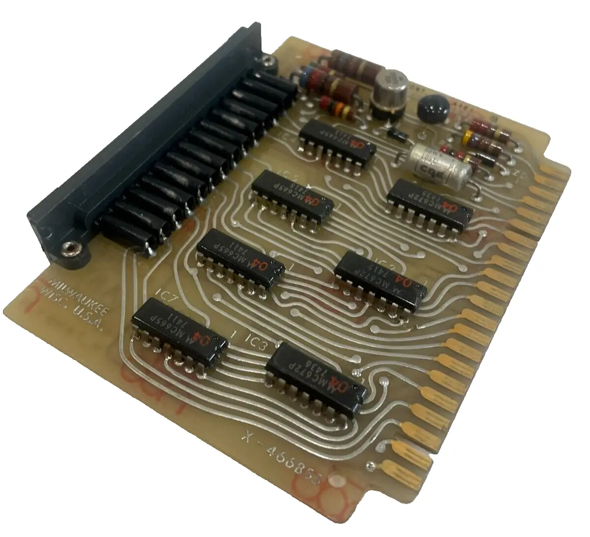 USED ALLEN BRADLEY 1720-B1912 LOGIC CARD SERIES C X-466855 1720B1912