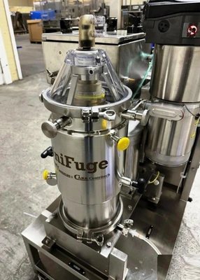 Carr Centritech UniFuge Pilot centrifuge, 316L SS.