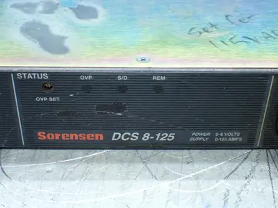 USED SORENSEN DCS8125