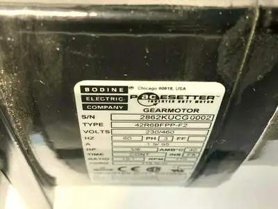 Used BODINE GEARMOTOR AND CENTER MOUNT DRIVE PACKAGE Gearmotors | Maverick Industrial Sales #1107487