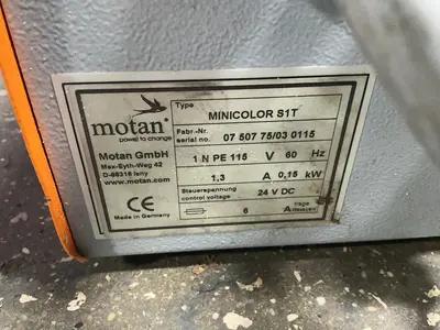 Used MOTAN MINICOLOR S1T Hopper Blending Feeding Equipment Ohio US | HGR 24 #1518998
