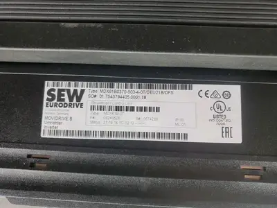 USED SEW MDX61B0370-503-4-0T/DEU21B/DFS MOVIDRIVE B INVERTER