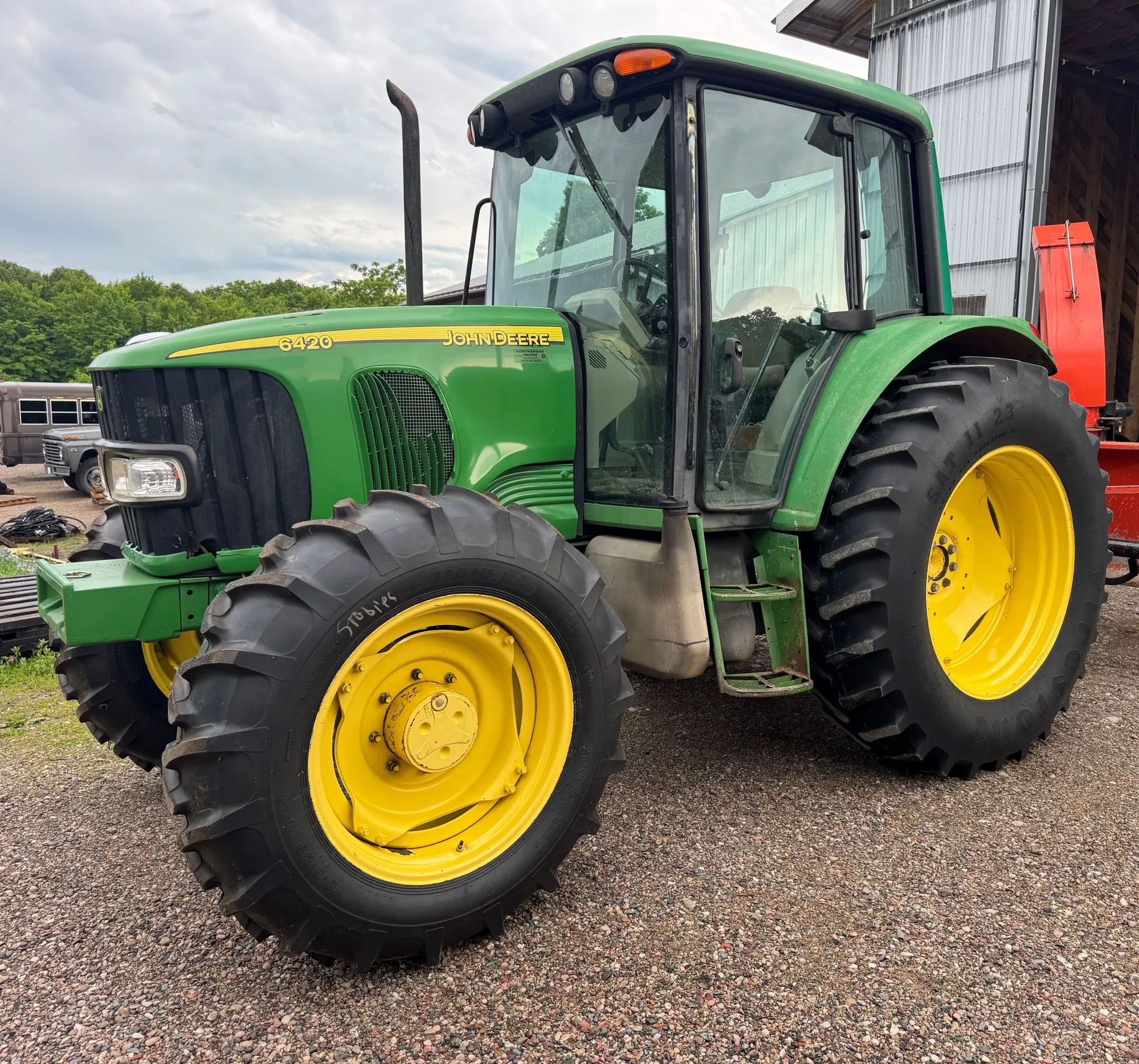 Used 2002 JOHN DEERE 6420 Utility Tractors Ontario CA | Driven Equipment Solutions #1423079