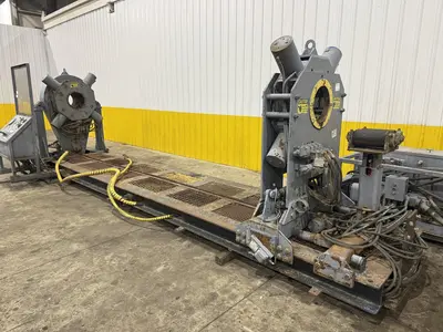 12" GOTCO MODEL #FT-80-2145 PIPE BUCKING MAKE-UP & BREAKOUT DOWNHOLE PIPE TORQUE MACHINE: YOBRO #24411