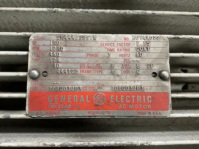 Used GE 5K444JL257A Motors (misc) Ohio US | HGR 24 #1325307