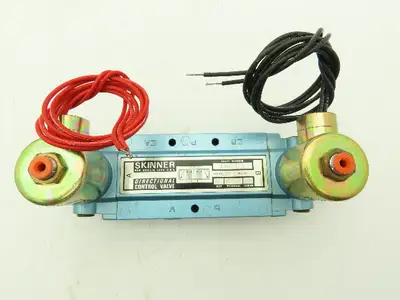 Skinner S3RRGBL2 Directional Control Valve 5-Way 2 Pos 120V 150 PSI 1/4" NPT