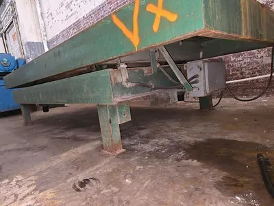 144” L x 60” W x 15,000lb Scissor Lift Table