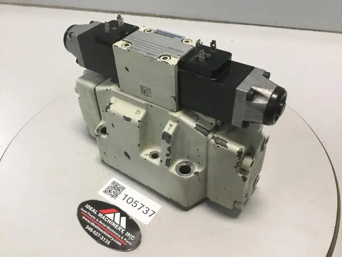 Used REXROTH 4WE6J53/AG24NZ4 MANIFOLD Valves/Fittings Michigan US | Ideal Machinery #590842