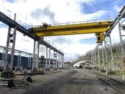 USED DEMAG 20 TON X 18 800 MM