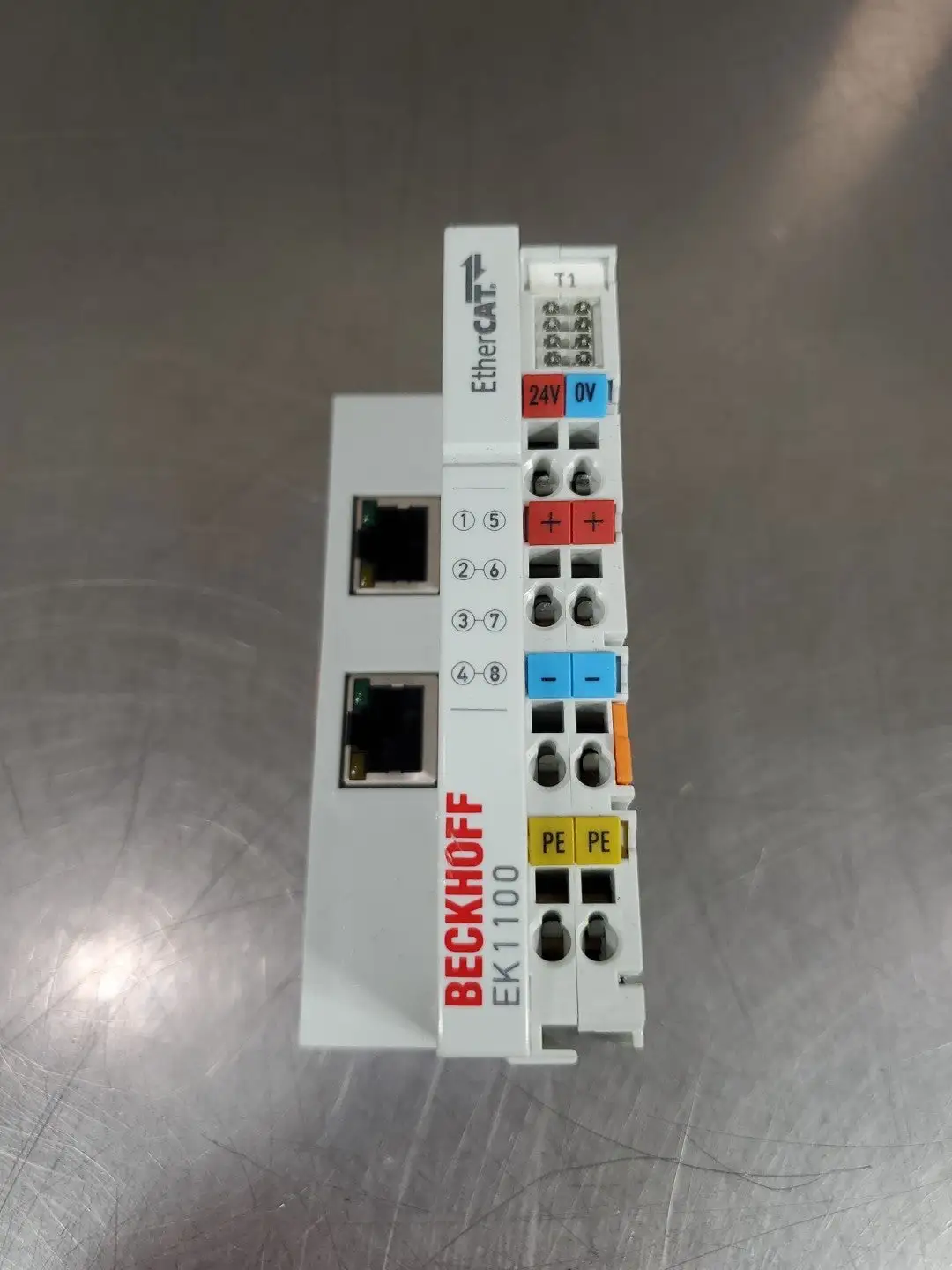 USED Beckhoff EK1100 EtherCAT Coupler Terminal, 24VDC