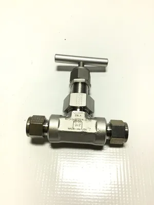 Parker Hannifin 1/2″ Stainless Steel Needle Valve U-Series CPI Union 316SS