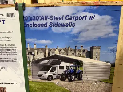 SDLANCH High End Carport 20 x 30 (SDLC2030)