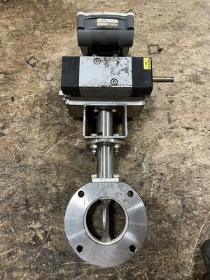 Festo DFPB-20-090-F04 2-1/2” Pneumatic Actuator Sanitary Butterfly Valve 316SS