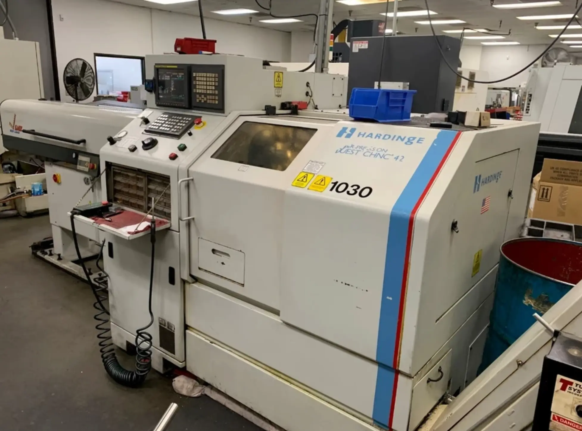 Used 2011 HARDINGE QUEST CHNC-42 SP CNC Lathes Ohio US | Toolquip, Inc. #1411550