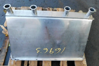 USED FILLER HOPPER FOUR SPOUT HOPPER