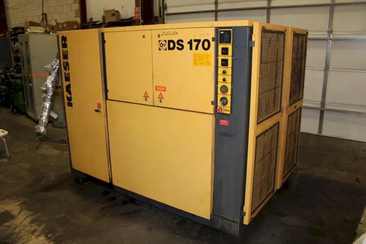 Used KAISER DS 170 Rotary Screw & Sliding Vane Air Compressors Ohio US | D & D Industries #884548