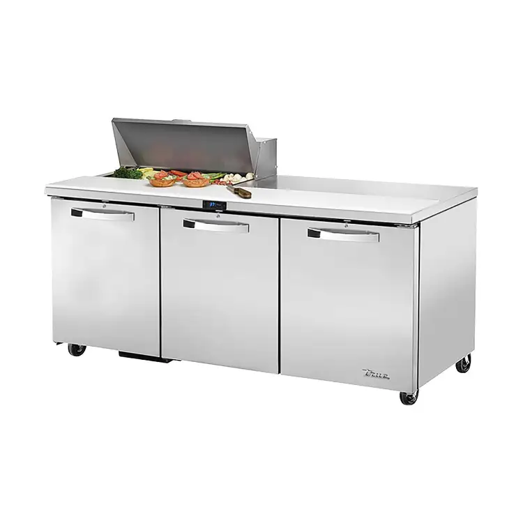 Used True TSSU-72-10-HC Food Prep Tables Illinois US | Falcon Restaurant Supply #1374133