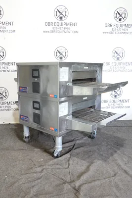 2022 MIDDLEBY MARSHALL CTX ELECTRIC DOUBLE STACK PIZZA CONVEYOR OVEN MODEL DZ33T