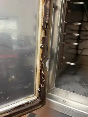Used Nu-Vu Used NU-VU XO-1 Half-Size Stainless Countertop Convection Steam Oven 120v Steam Cooking Equipment Illinois US | Falcon Restaurant Supply #1375788