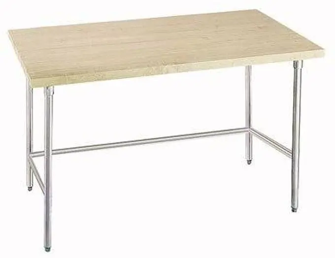 Wood top work tables 24" wide - 5 sizes to choose from