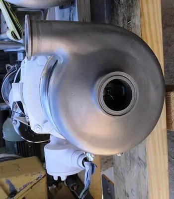 Pump, Centrif., 2 HP, 1-1/4 X 1-1/4", Sanitary (2) #S736923